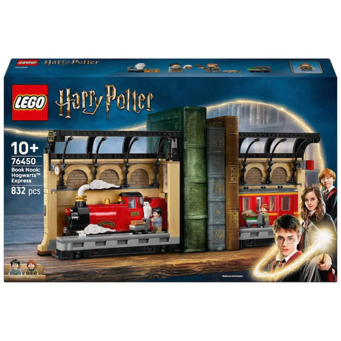 Lego Creator - Harry Potter Coltul cu carti - Expresul Hogwarts (76450)