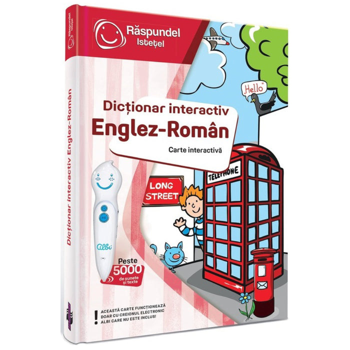 Raspundel Istetel, Carte Dictionar Englez-Roman