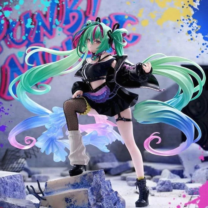 Figurina Character Vocal Series 01 Hatsune Miku FIGURIZMa PVC - Hatsune Miku Punk! 23 cm