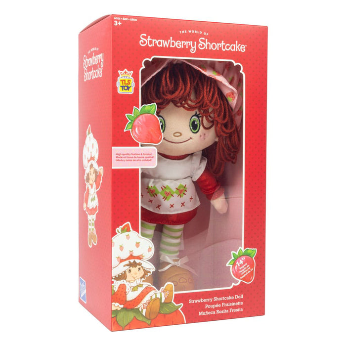 Precomanda Figurina de Plus Rag Doll Strawberry Shortcake 36 cm