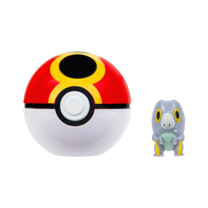 Set 2 Figurine Pokemon - Clip n Go, Frigibax + Repeat ball