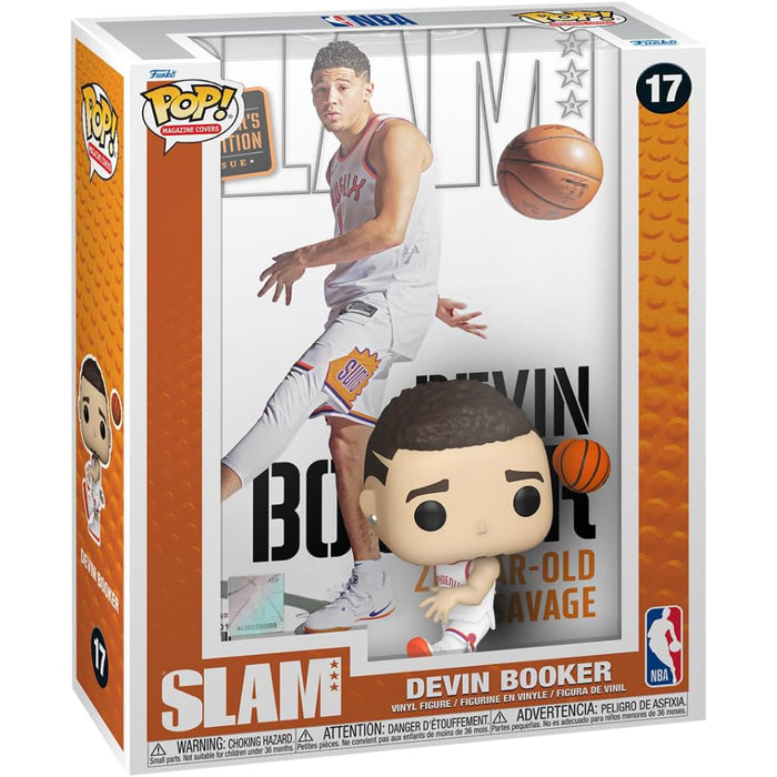 Figurina Funko Pop NBA Cover - Devin Booker (SLAM Magazin) 9 cm