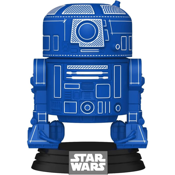 Figurina Funko Pop Star Wars Blueprint - R2-D2