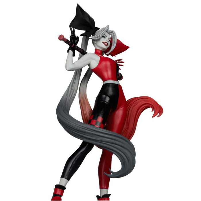 Precomanda Figurina DC Direct Harley Quinn Red, White & Black 1/10 - Harley Quinn by Alex Garner 21 cm