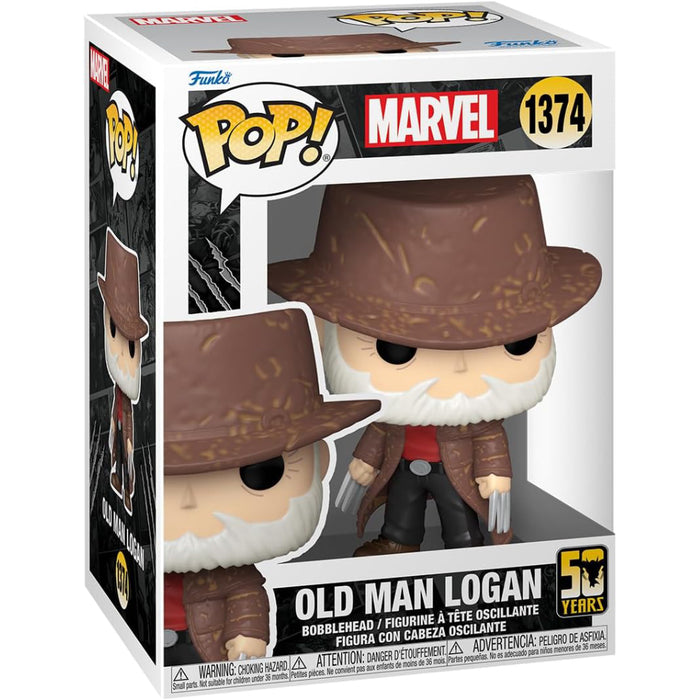 Figurina Funko Pop! Marvel Wolverine 50th - Ultimate Old Man Logan