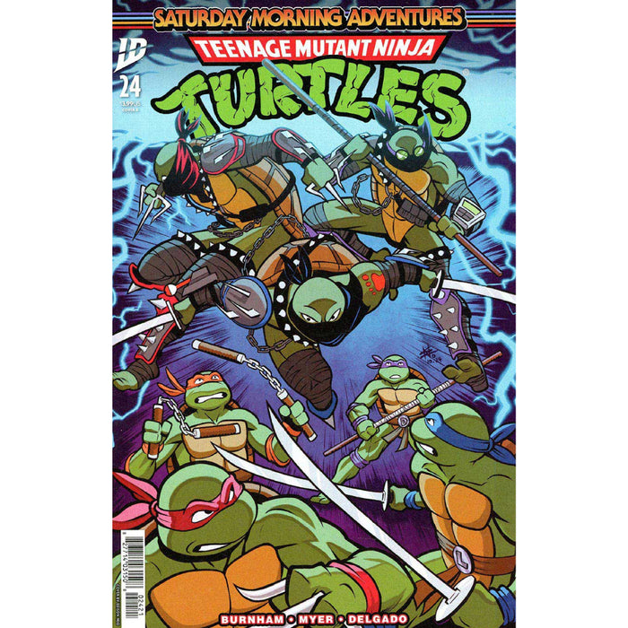 TMNT Saturday Morning Adventures 24 Cvr B Edison Ne
