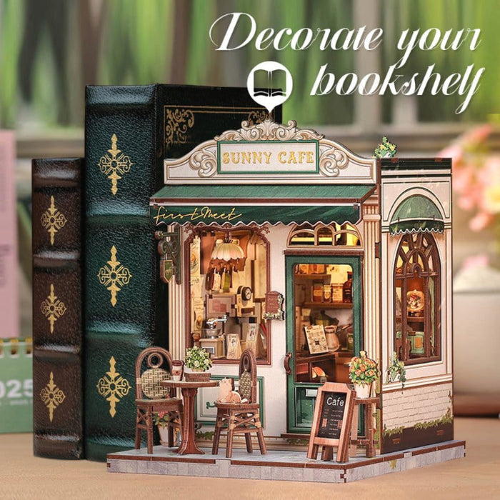Set de Constructie CuteBee - Miniature House - Sunny Cafe