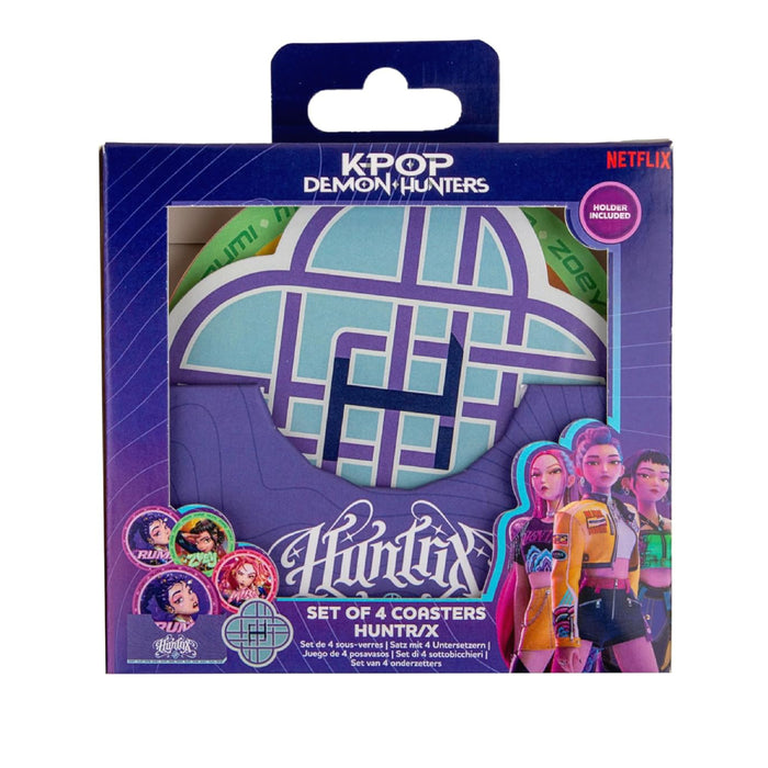Set 4 Suporturi Pahare KPop Demon Hunters - Huntrix
