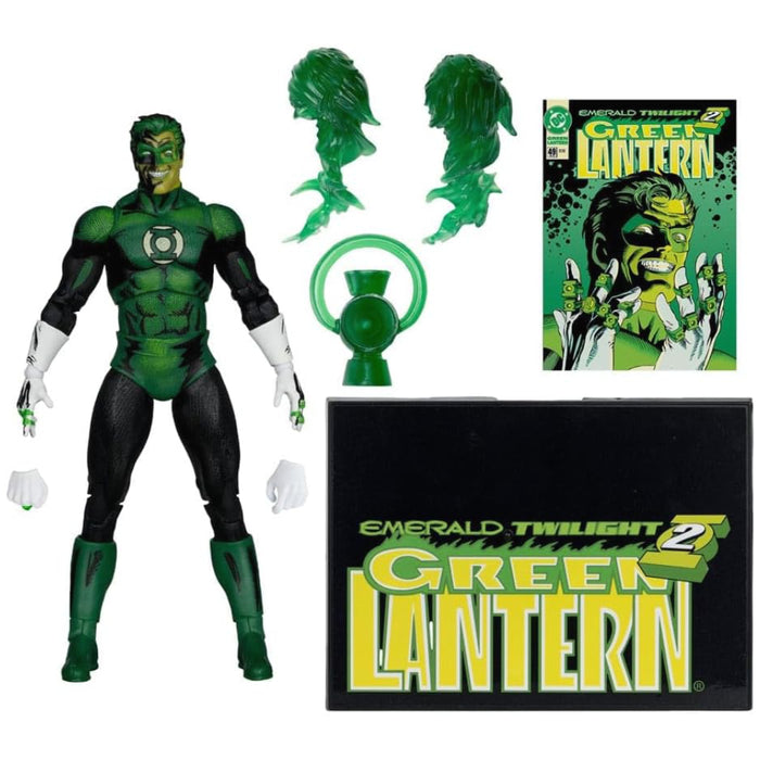 Figurina Articulata DC Multiverse Cover Recreations - Green Lantern Emerald