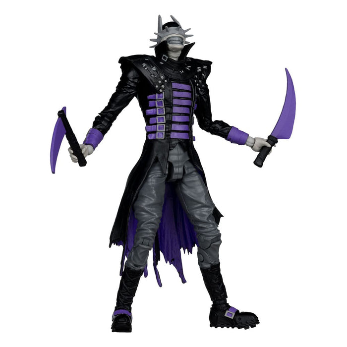 Figurina Articulata DC Multiverse - The Batman Who Laughs (B&W with accent) (Gold Label) 18 cm