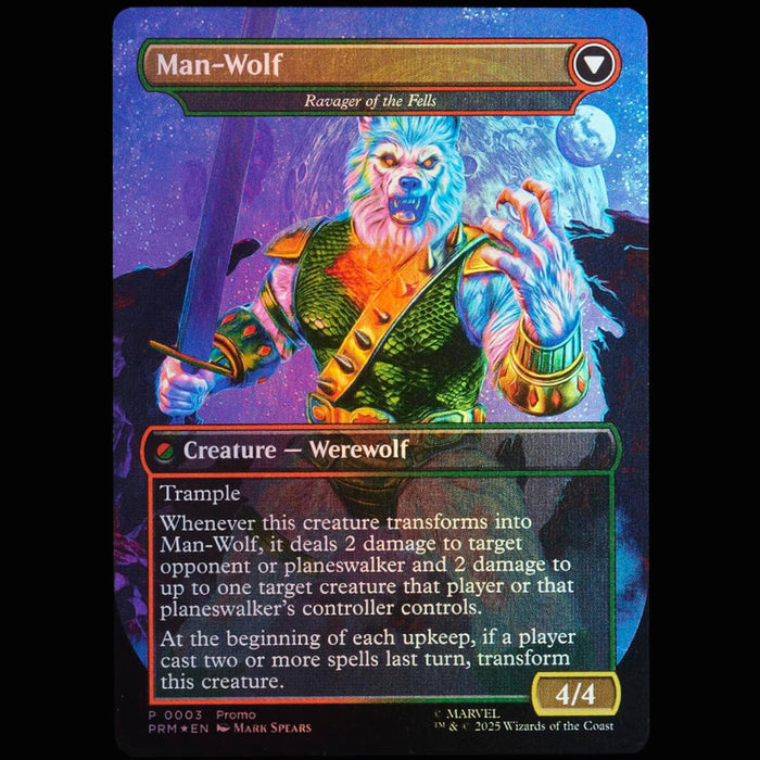 Figurina Articulata Marvel Legends MTG - Man-Wolf