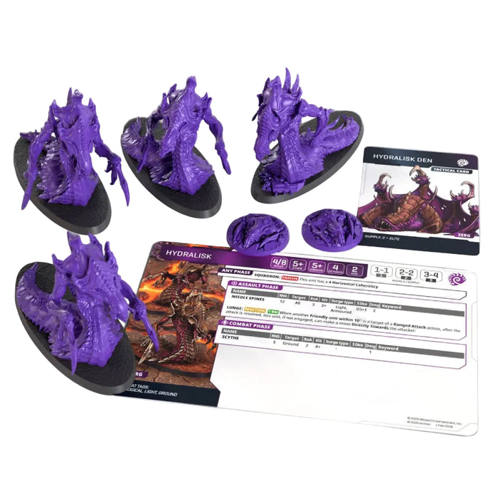 Precomanda StarCraft The Miniatures Game - Hydralisk - Zerg - Expansion Set