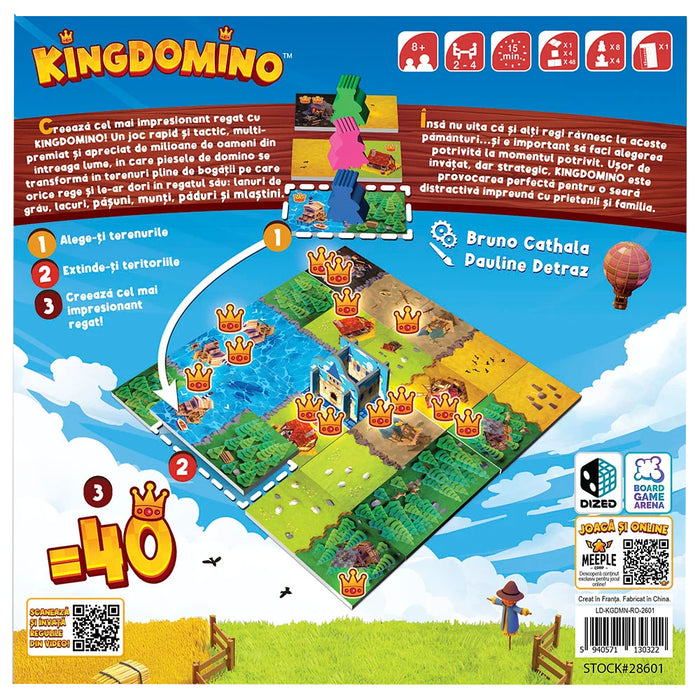 Joc de societate Kingdomino - Editie aniversara, limba romana