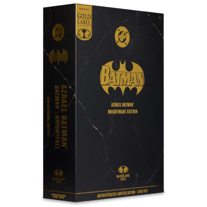 Figurina Articulata DC Multiverse - Azrael (Batman Armor) (Knightmare) (Gold Label) 18 cm