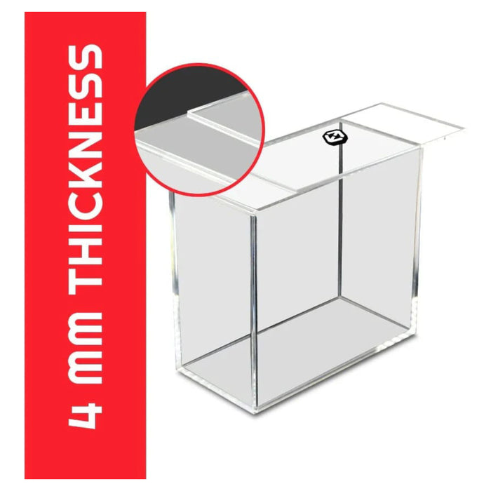 Evoretro Acrylic Display Case for Booster Boxes / Elite Trainer Boxes Ver. 2 with Sliding Lid
