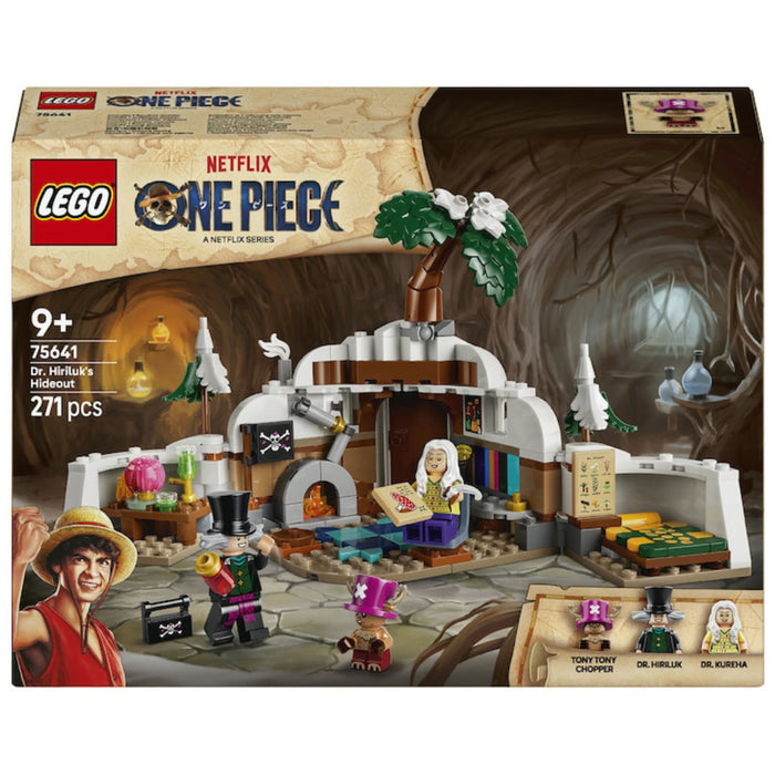 Lego One Piece - Ascunzatoarea doctorului Hiriluk si Minifigurine (75641)