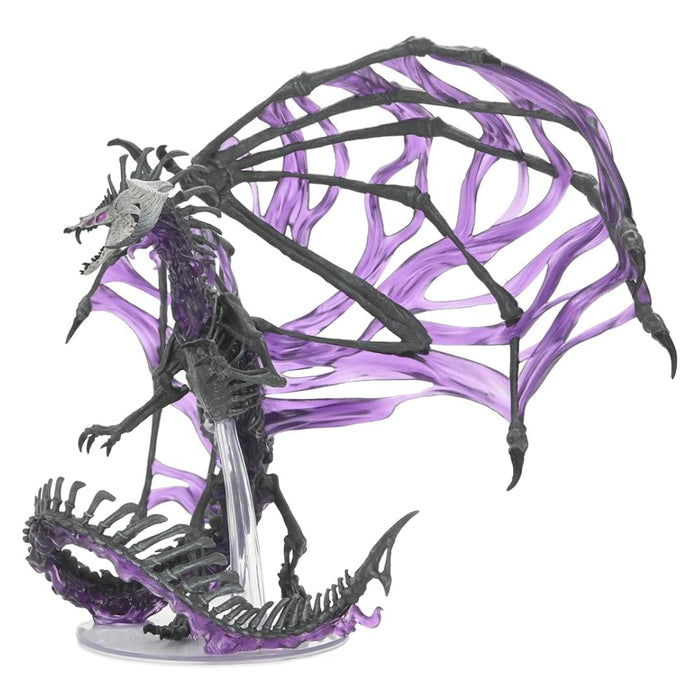 D&D Icons of the Realms - Black Dracolich Boxed Miniature