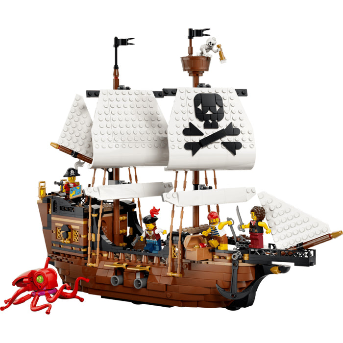 Lego Creator 3 in 1 - Corabie de pirati emblematica (31387)