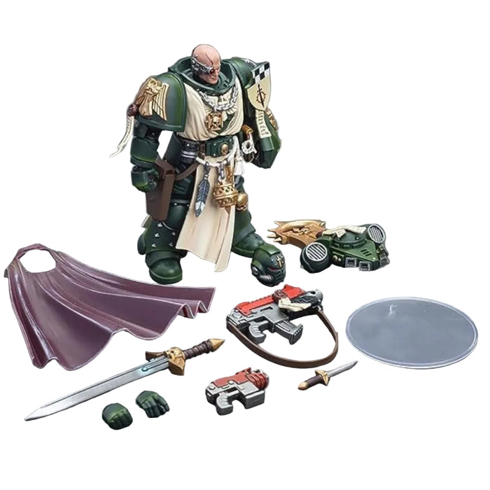 Figurina Articulata Warhammer 40k 1/18 - Dark Angels Master with Power Fist 12 cm