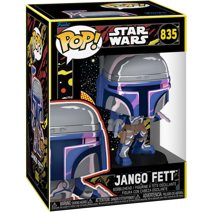 Figurina Funko POP! Star Wars Mandalorian & Grogu - Jango Fett (Retro)