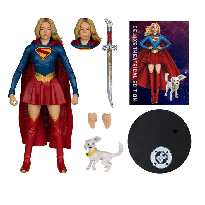 Figurina Articulata Supergirl (2026) DC Theatrical Deluxe Edition - Supergirl & Baby Krypto 17 cm