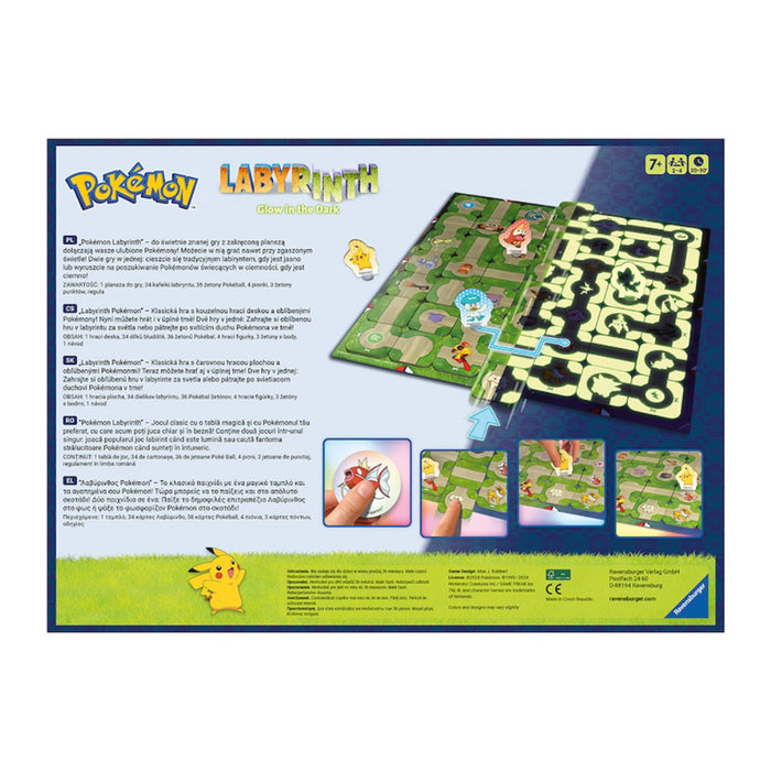 Labyrinth Pokemon Ravensburger Glow in the Dark