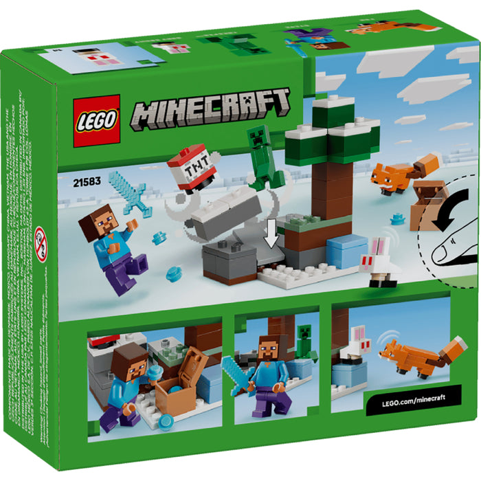 Lego Minecraft - Aventura din Taiga a lui Steve (21583)