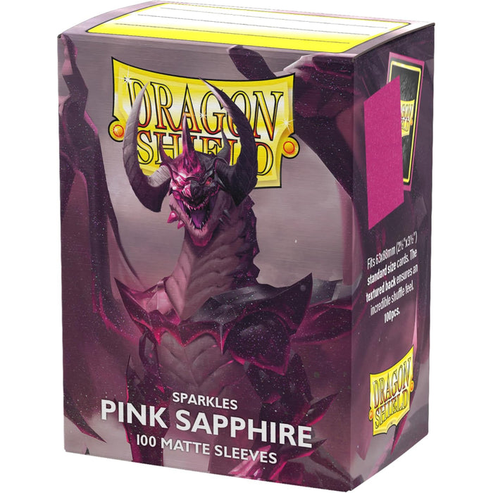 Sleeve-uri Dragon Shield - Standard Matte - Pink Sapphire (100 Bucati)