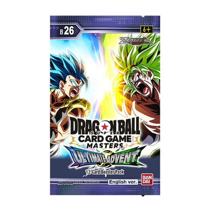 Dragon Ball Super Card Game - Masters Zenkai Series Ex Set 09 B26 Booster Pack