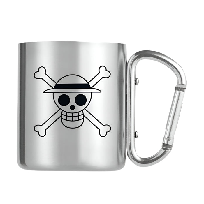 Cana One Piece - Carabiner - Luffy & Skull