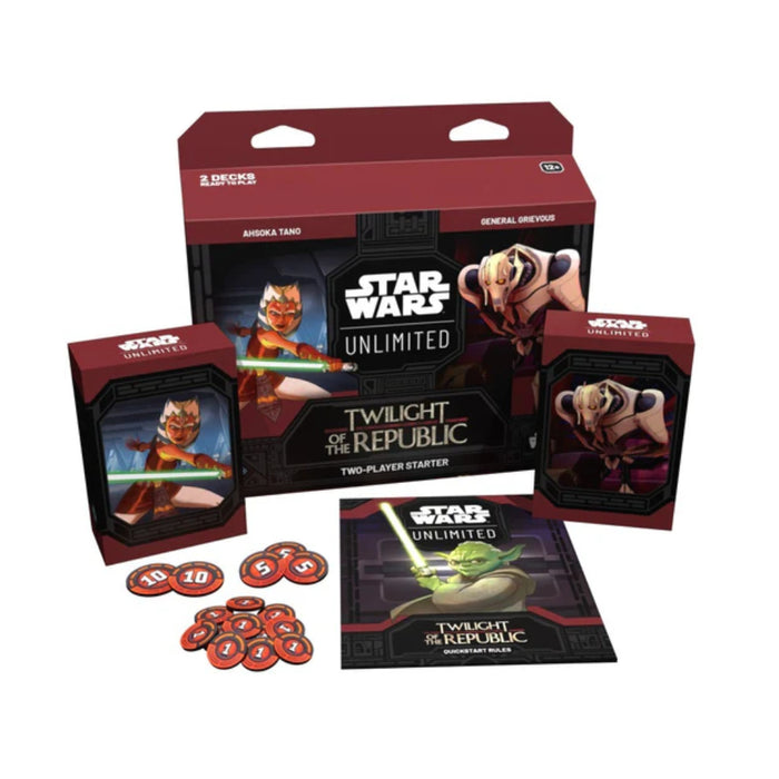 Precomanda FFG - Star Wars Unlimited - Twilight of the Republic Two Player Starter