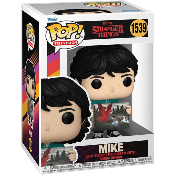 Figurina Funko Pop TV ST S4 - Mike with Will's Painting