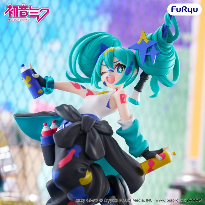 Figurina Hatsune Miku Muchute PVC - Paint Girl Another Color Ver. 23 cm