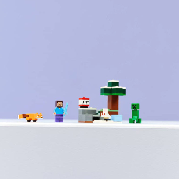 Lego Minecraft - Aventura din Taiga a lui Steve (21583)