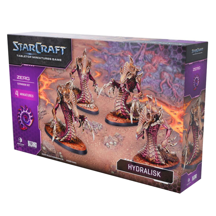 Precomanda StarCraft The Miniatures Game - Hydralisk - Zerg - Expansion Set