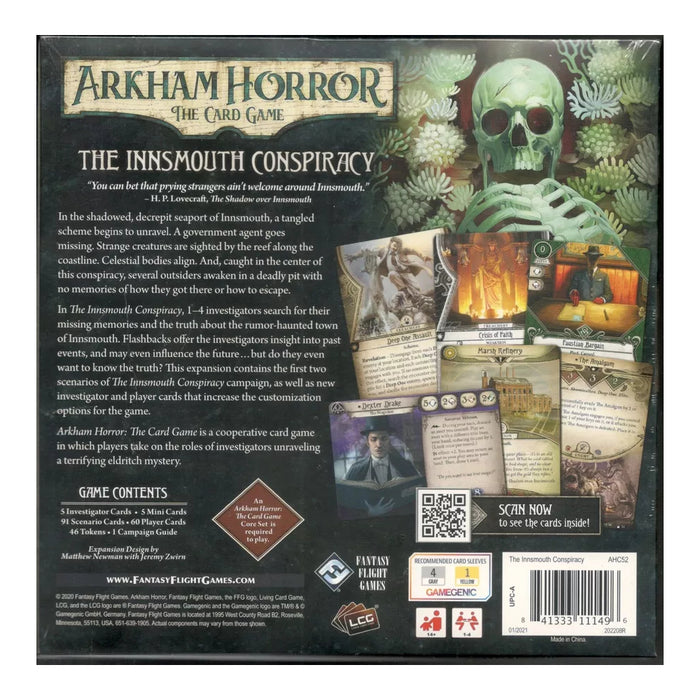 Arkham Horror LCG The Innsmouth Conspiracy Campaign Expansion