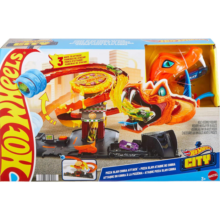 Jucarie Hot Wheels City - Pizzeria Atacul Cobrei