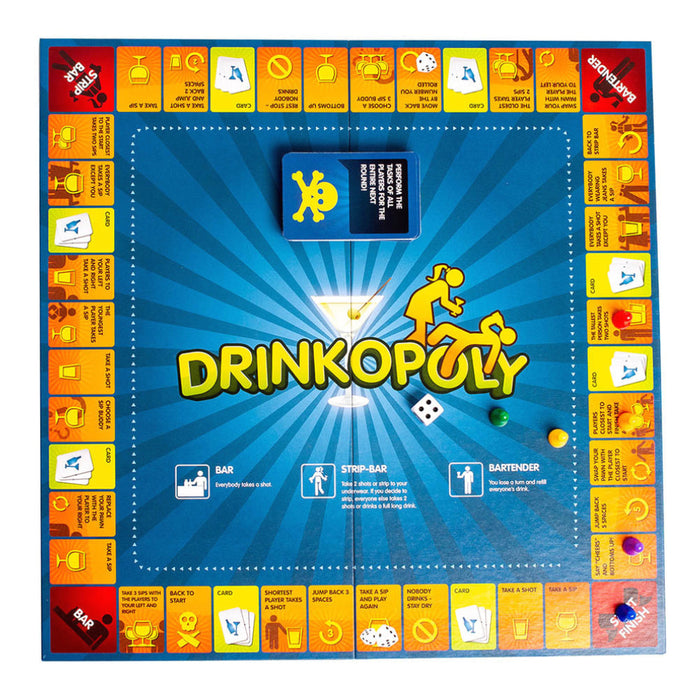 Drinkopoly - Joc de petrecere, limba engleza