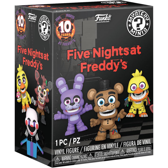 Mini Figurina Funko Mystery Minis Five Nights at Freddy's 10th Anniversary