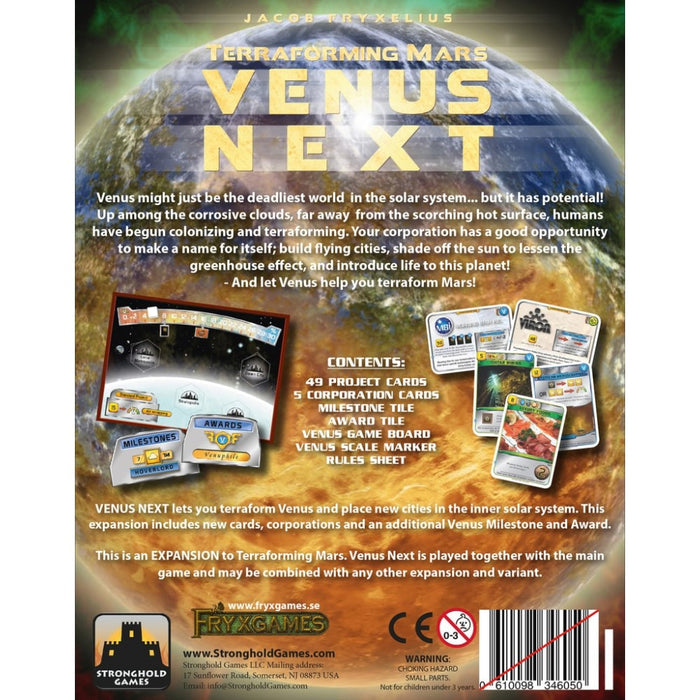 Terraforming Mars - Venus Next Expansion