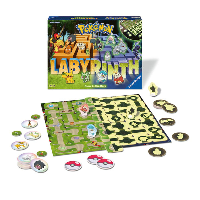 Labyrinth Pokemon Ravensburger Glow in the Dark