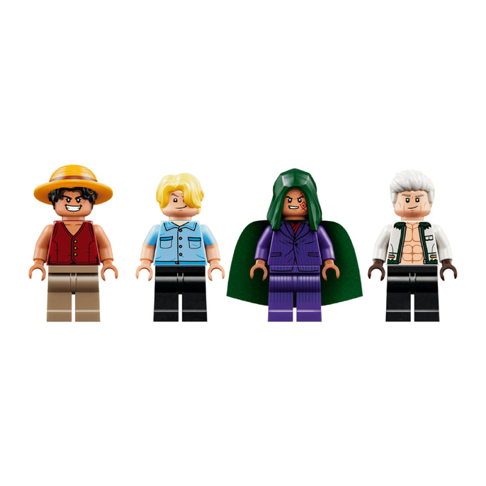 Lego One Piece - Infruntare cu capitanul Smoker (75642)