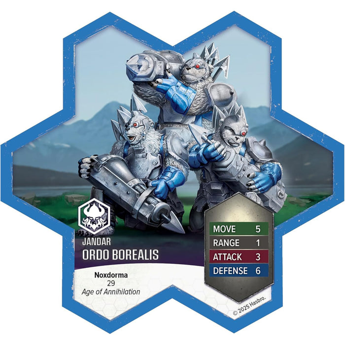 Heroscape - Rising Tide - Knight Primus Adelbern and Ordo Borealis Army Expansion