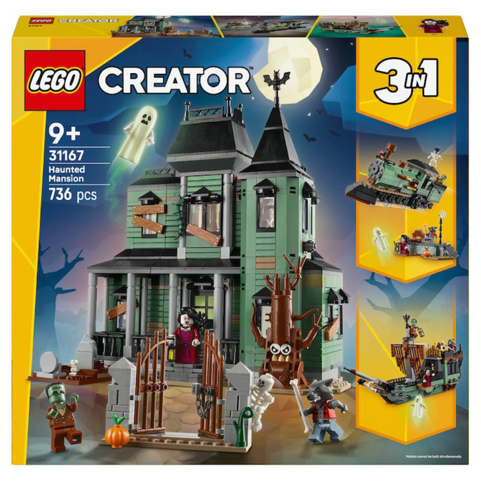 Lego Creator 3in1 - Conacul bantuit (31167)