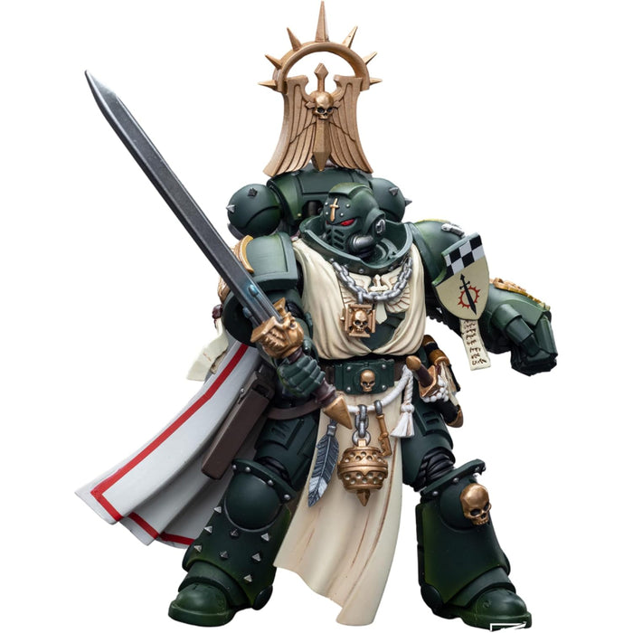 Figurina Articulata Warhammer 40k 1/18 - Dark Angels Master with Power Fist 12 cm
