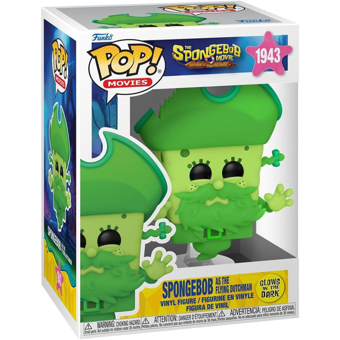 Figurina Funko POP! SpongeBob SquarePants - SpongeBob as the Flying Dutchman (Glow)