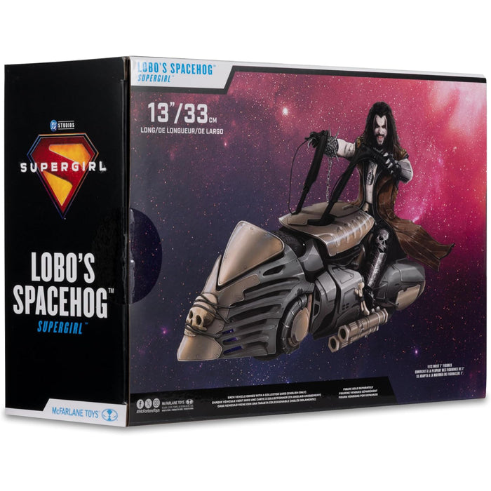 Figurina Articulata DC Theatrical Vehicles Supergirl Movie - Lobo Spacehog 33 cm