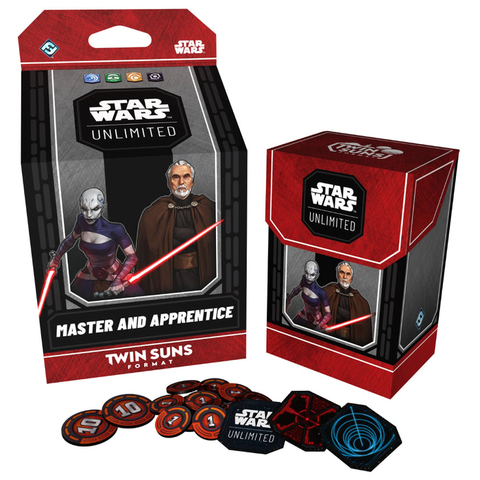 Star Wars Unlimited 2026 Twin Suns Deck - Master and Apprentice