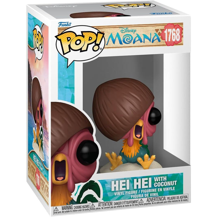 Figurina Funko POP! & Buddy Moana - Hei Hei with Coconut