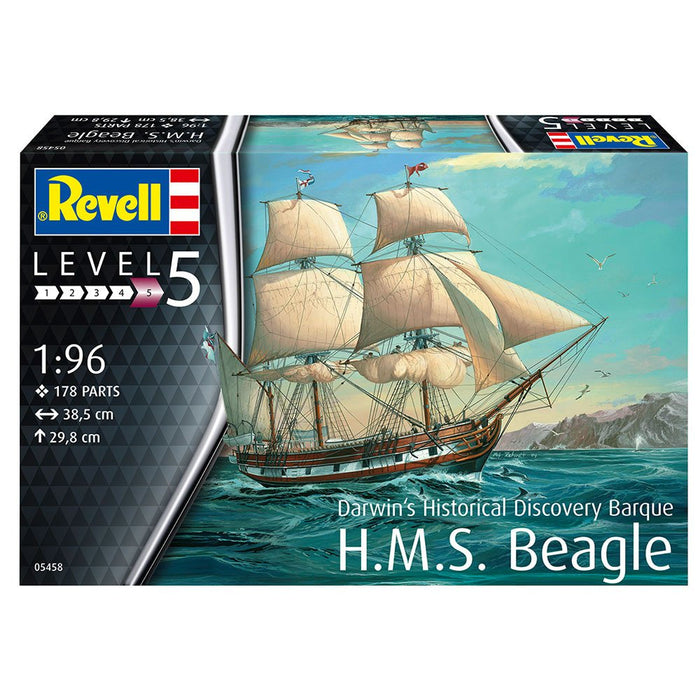 Set de Constructie Revell Darwin's Historical Discovery Barque H.M.S. Beagle